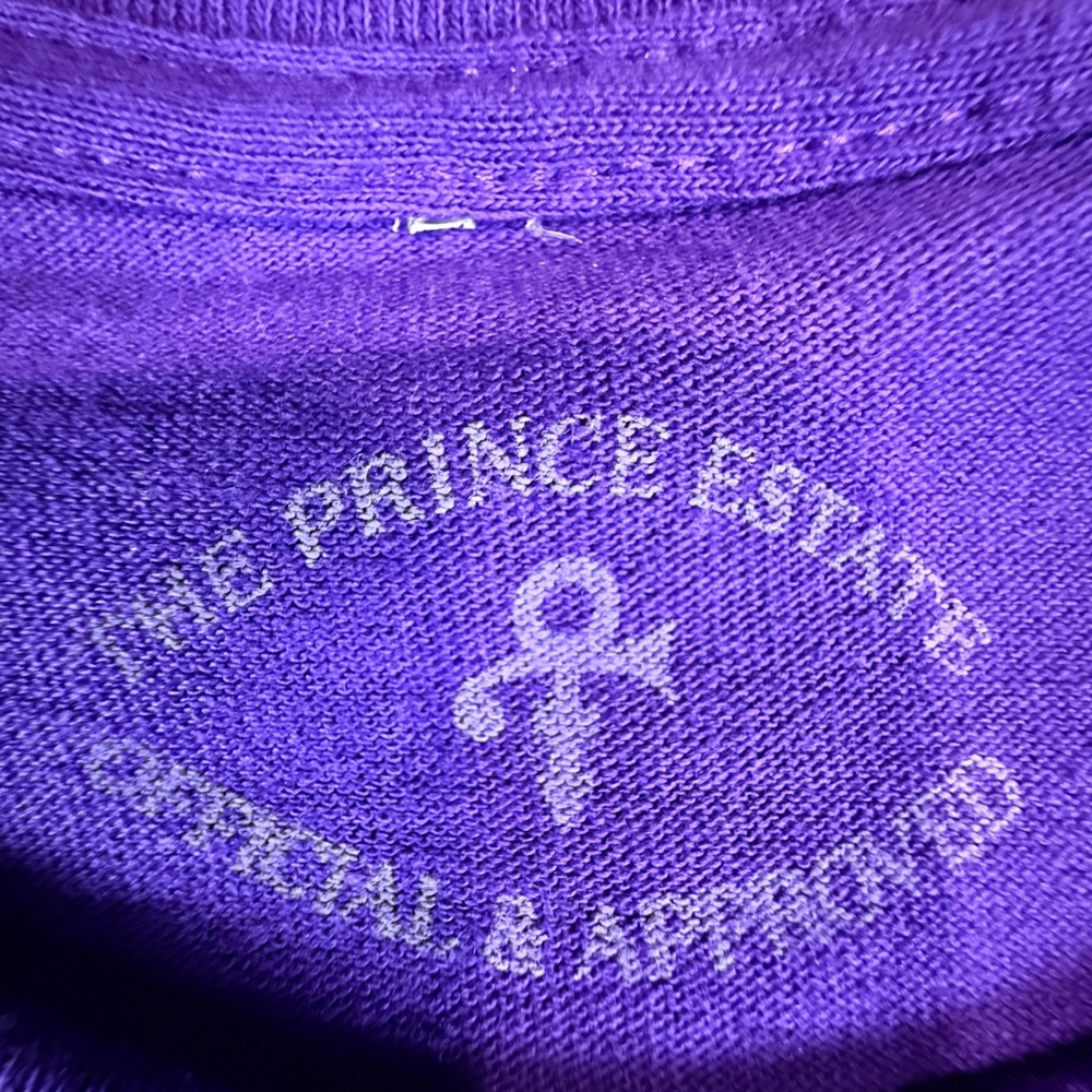 The Prince Estate Shirt Mens 2XL Purple Rain Graphic Revolution Motorcycle NWT - Picture 8 of 9